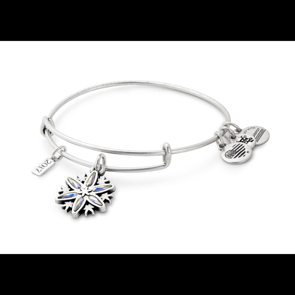Alex and Ani Limited Edition Snowflake Bracelet